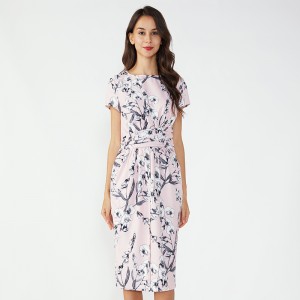 Rochie lunga din Lycra din croi din poliester moda