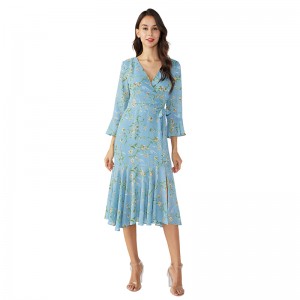 Rochie de iarnă cu ținute africane Tutu Blue Fancy Dress